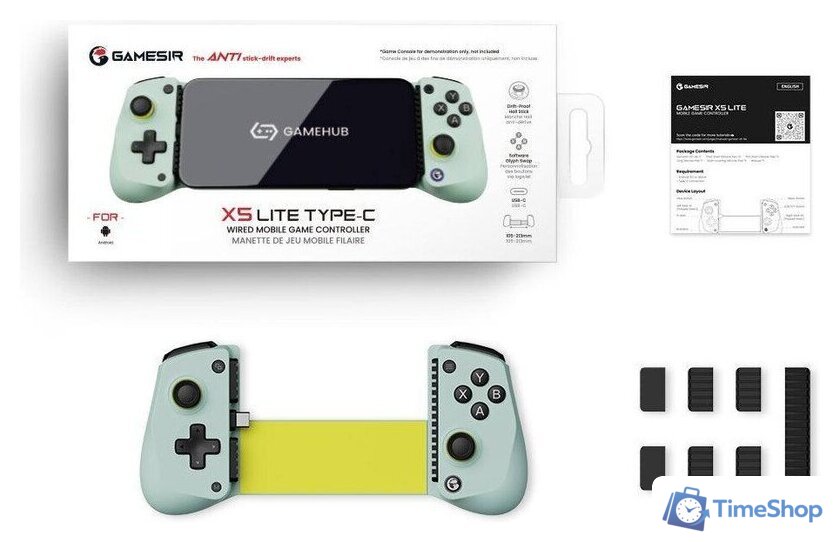 Геймпад для смартфона GameSir X5 Lite (васаби) - Изображение №7 — Интернет-магазин Time-Shop