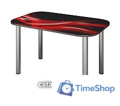 Кухонный стол Senira P-001-01/01-7212 (хром) - Изображение №1 — Интернет-магазин Time-Shop