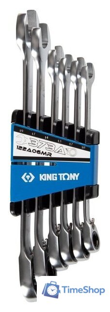 Набор ключей King Tony 122A06MR (6 предметов) - Изображение №1 — Интернет-магазин Time-Shop