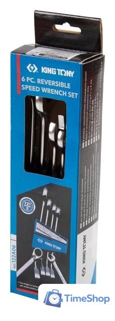 Набор ключей King Tony 122A06MR (6 предметов) - Изображение №4 — Интернет-магазин Time-Shop