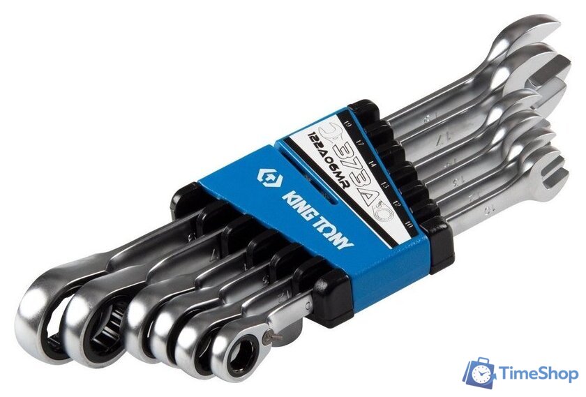 Набор ключей King Tony 122A06MR (6 предметов) - Изображение №2 — Интернет-магазин Time-Shop