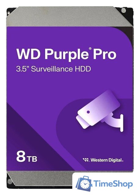 Жесткий диск WD Purple Pro 8TB WD8002PURP - Изображение №1 — Интернет-магазин Time-Shop