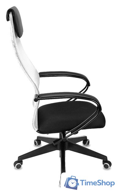 Офисное кресло Бюрократ CH-607 (светло-серый TW-02/сетка) - Изображение №6 — Интернет-магазин Time-Shop