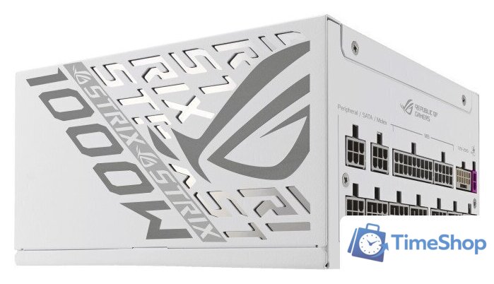 Блок питания ASUS ROG Strix 1000W Platinum ROG-STRIX-1000P-GAMING-WHITE - Изображение №8 — Интернет-магазин Time-Shop