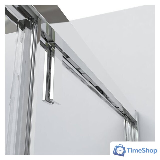 Душевая дверь Vincea Lugano VDS-1L130CLB-1 (черный/прозрачное) - Изображение №4 — Интернет-магазин Time-Shop