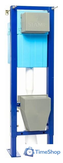 Инсталляция для унитаза SIAMP Bcu Ingenio с панелью Sphere (матовый хром) - Изображение №7 — Интернет-магазин Time-Shop