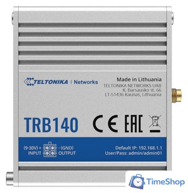 4G модем Teltonika TRB140 - Изображение №2 — Интернет-магазин Time-Shop