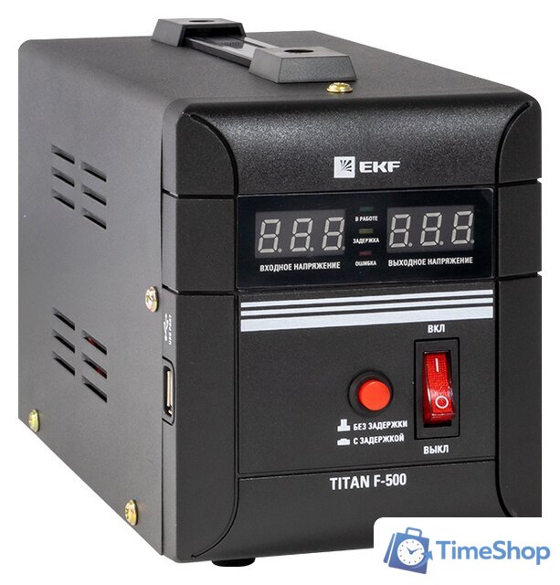 Стабилизатор напряжения EKF PROxima Titan F-500 - Изображение №1 — Интернет-магазин Time-Shop