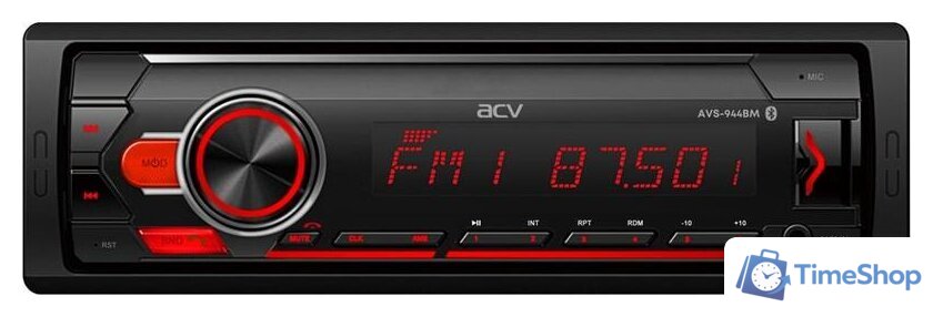 USB-магнитола ACV AVS-944BM - Изображение №1 — Интернет-магазин Time-Shop