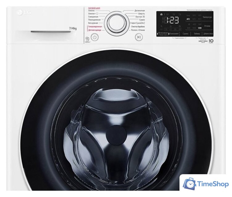 Стирально-сушильная машина LG F2V3HG0W - Изображение №10 — Интернет-магазин Time-Shop