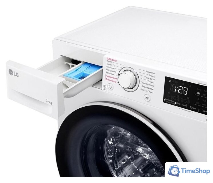 Стирально-сушильная машина LG F2V3HG0W - Изображение №12 — Интернет-магазин Time-Shop