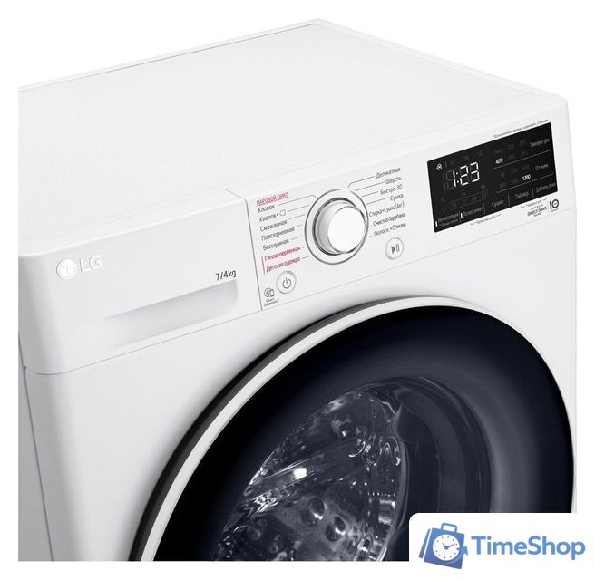 Стирально-сушильная машина LG F2V3HG0W - Изображение №11 — Интернет-магазин Time-Shop