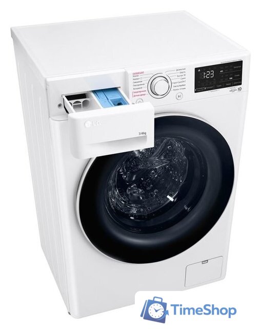Стирально-сушильная машина LG F2V3HG0W - Изображение №6 — Интернет-магазин Time-Shop