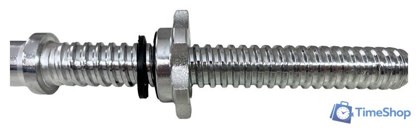 Гриф для штанги Atlas Sport EZ-образный хромированный, разборный EZ1260-25 D25 - Изображение №5 — Интернет-магазин Time-Shop