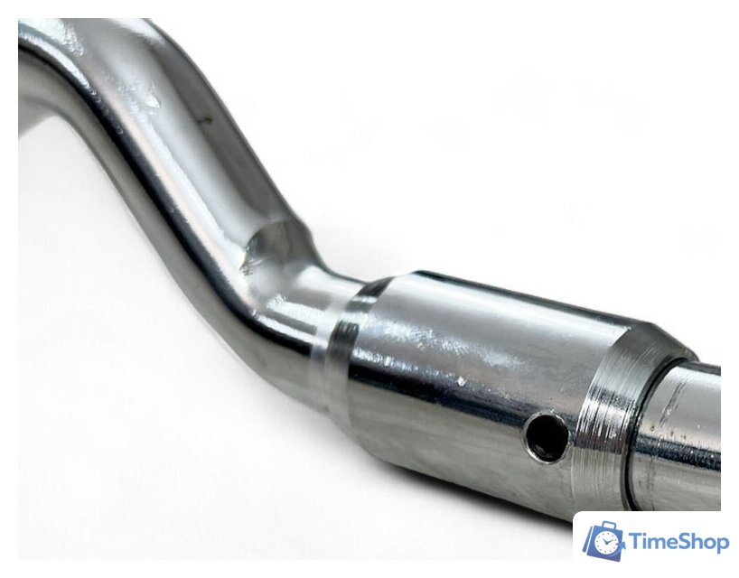 Гриф для штанги Atlas Sport EZ-образный хромированный, разборный EZ1260-25 D25 - Изображение №4 — Интернет-магазин Time-Shop