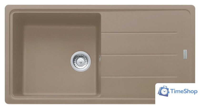 Кухонная мойка Franke Basis BFG 611-97 114.0676.287 (капучино) - Изображение №1 — Интернет-магазин Time-Shop