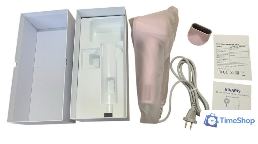 Фен Vivaris VB H8P (розовый) - Изображение №11 — Интернет-магазин Time-Shop