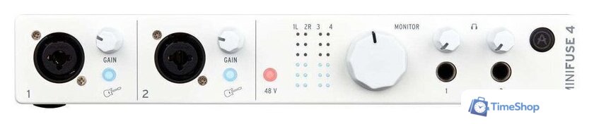 Аудиоинтерфейс Arturia MiniFuse 4 (белый) - Изображение №1 — Интернет-магазин Time-Shop