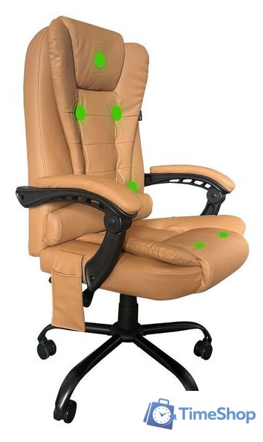 Офисное кресло CACTUS CS-CHR-OC05M-BR (бежевый) - Изображение №1 — Интернет-магазин Time-Shop