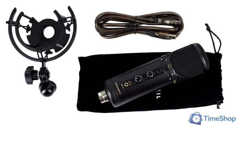 Проводной микрофон Kurzweil KM1U (черный) - Изображение №6 — Интернет-магазин Time-Shop