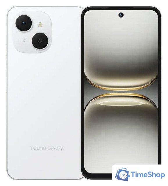 Телефон Tecno Spark 40C 8GB/256GB (белый) - Изображение №1 — Интернет-магазин Time-Shop
