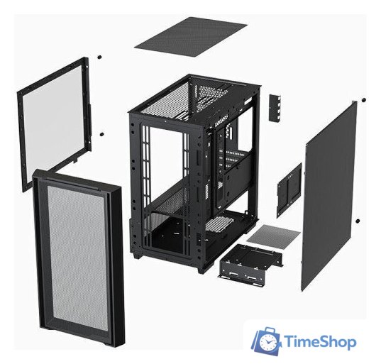 Корпус XASTRA A400M 0F (черный) - Изображение №8 — Интернет-магазин Time-Shop