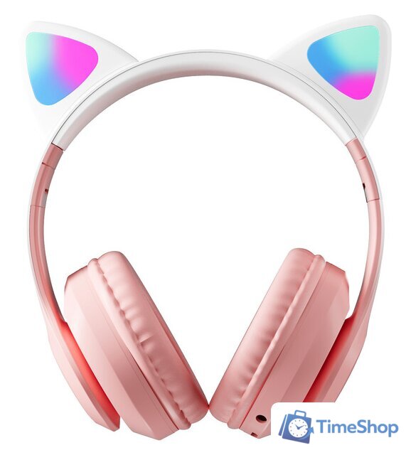 Наушники Miru Cat EP-W10 (розовый) - Изображение №3 — Интернет-магазин Time-Shop