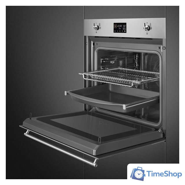 Электрический духовой шкаф Smeg SO6302M2X - Изображение №5 — Интернет-магазин Time-Shop