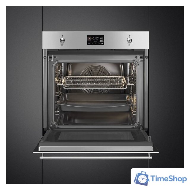 Электрический духовой шкаф Smeg SO6302M2X - Изображение №3 — Интернет-магазин Time-Shop