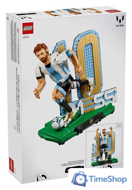 Конструктор LEGO Editions 43015 Лионель Месси – легенда футбола - Изображение №9 — Интернет-магазин Time-Shop