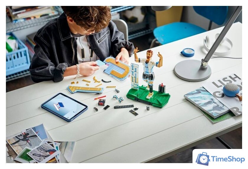 Конструктор LEGO Editions 43015 Лионель Месси – легенда футбола - Изображение №6 — Интернет-магазин Time-Shop