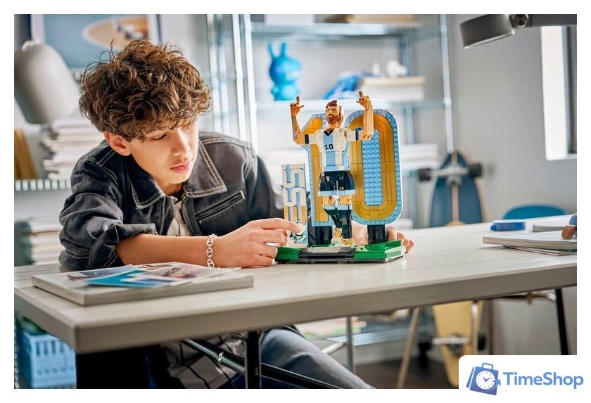 Конструктор LEGO Editions 43015 Лионель Месси – легенда футбола - Изображение №5 — Интернет-магазин Time-Shop