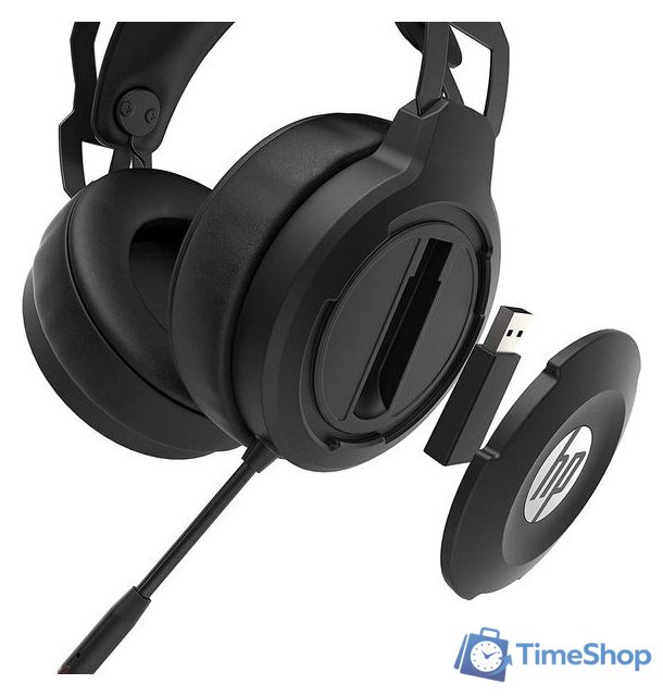 Наушники HP X1000 (черный) - Изображение №3 — Интернет-магазин Time-Shop