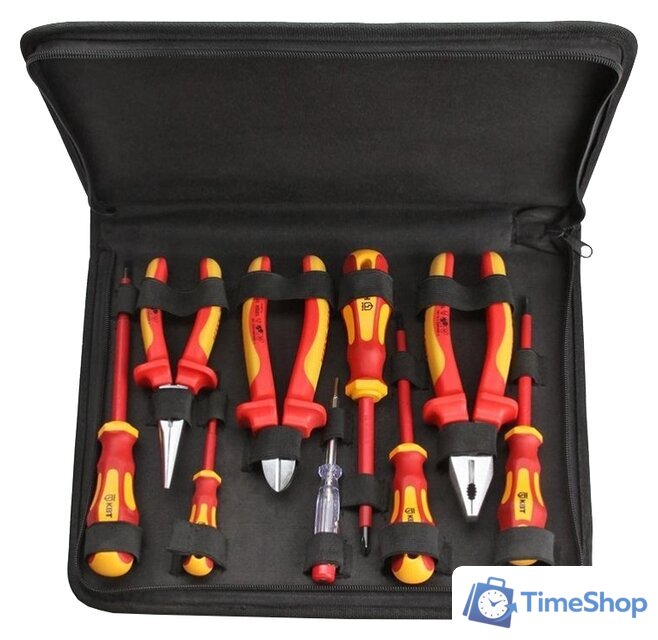 Набор отверток КВТ НИИ-18 (9 предметов) - Изображение №1 — Интернет-магазин Time-Shop