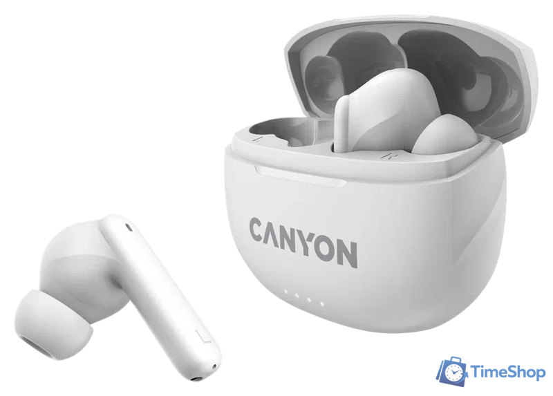 Наушники Canyon TWS-8 (белый) - Изображение №1 — Интернет-магазин Time-Shop