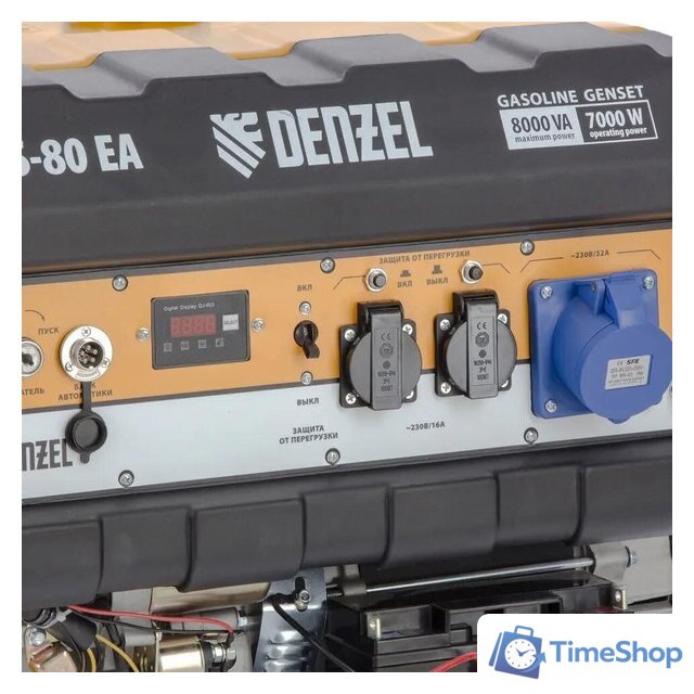 Бензиновый генератор Denzel PS 80 EA - Изображение №5 — Интернет-магазин Time-Shop