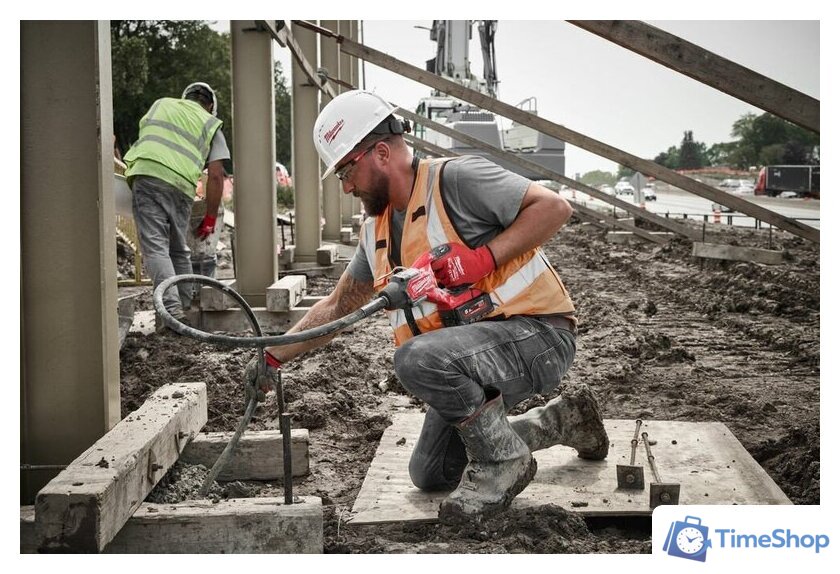 Вибратор глубинный Milwaukee M18 FUEL M18FCVN24-0 4933479599 (без АКБ) - Изображение №12 — Интернет-магазин Time-Shop