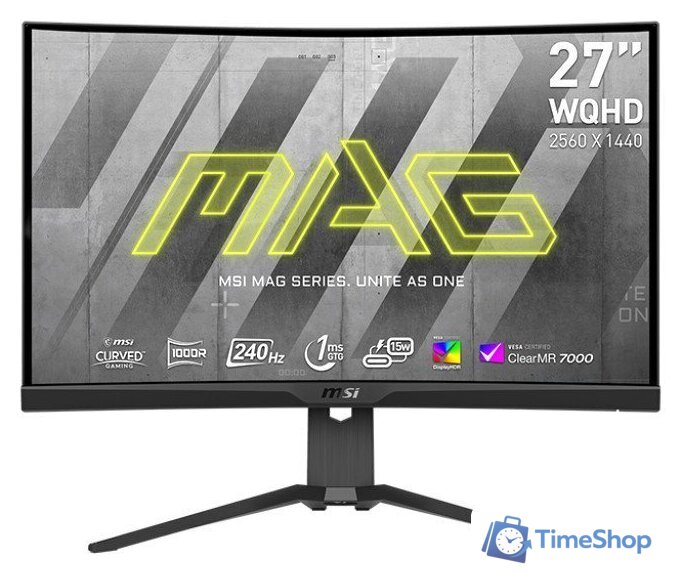 Игровой монитор MSI MAG 275CQRXF - Изображение №1 — Интернет-магазин Time-Shop