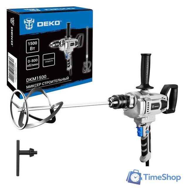 Строительный миксер Deko DKM1500 063-4992 - Изображение №1 — Интернет-магазин Time-Shop