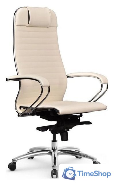 Офисное кресло Metta Samurai KL-1.04 MPES (молочный) - Изображение №1 — Интернет-магазин Time-Shop
