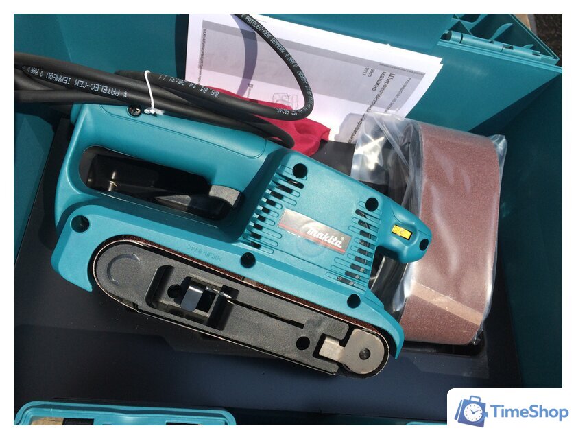 Ленточная шлифмашина Makita 9910K - Изображение №2 — Интернет-магазин Time-Shop