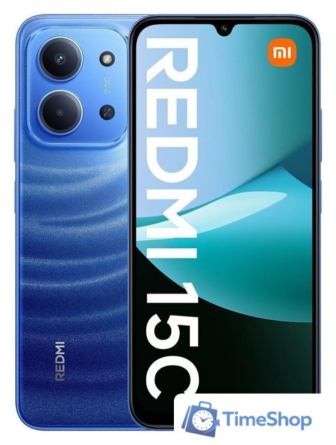 Телефон Xiaomi Redmi 15C 4G 4GB/256GB международная версия (синий) - Изображение №1 — Интернет-магазин Time-Shop