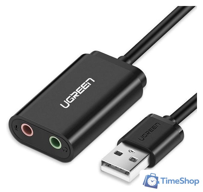 USB аудиоадаптер Ugreen US205 30724 - Изображение №1 — Интернет-магазин Time-Shop