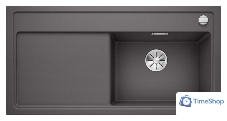 Кухонная мойка Blanco Zenar XL 6 S 523965 (правая, темная скала) - Изображение №1 — Интернет-магазин Time-Shop