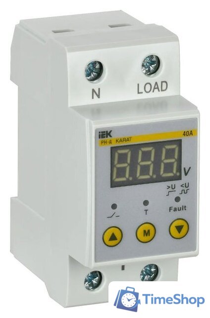 Реле напряжения IEK IVR21-1-40 - Изображение №1 — Интернет-магазин Time-Shop