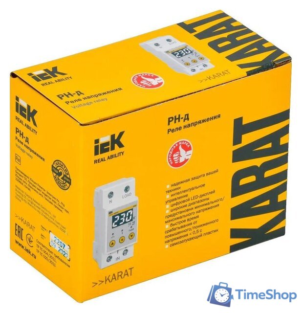 Реле напряжения IEK IVR21-1-40 - Изображение №3 — Интернет-магазин Time-Shop