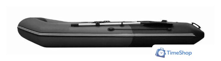 Моторно-гребная лодка Муссон 3000 С (серый/черный) - Изображение №6 — Интернет-магазин Time-Shop