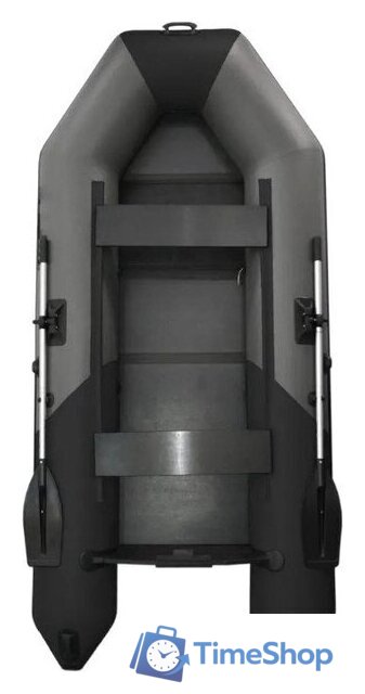Моторно-гребная лодка Муссон 3000 С (серый/черный) - Изображение №1 — Интернет-магазин Time-Shop