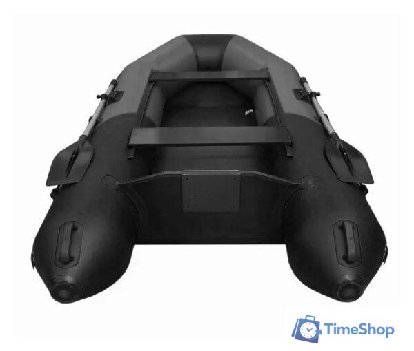 Моторно-гребная лодка Муссон 3000 С (серый/черный) - Изображение №5 — Интернет-магазин Time-Shop