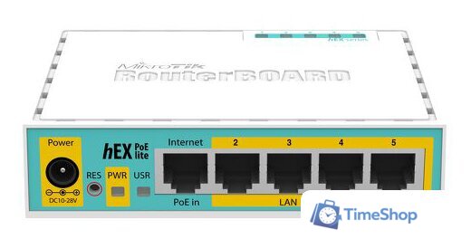 Маршрутизатор Mikrotik hEX PoE lite [RB750UPr2] - Изображение №2 — Интернет-магазин Time-Shop